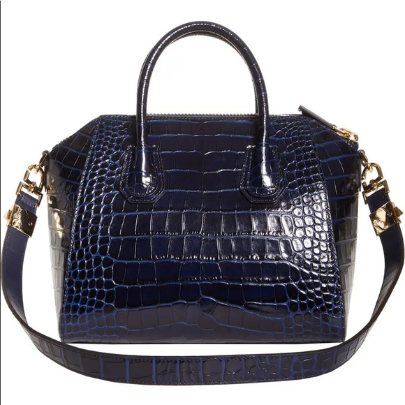 Givenchy Small Antigona Croc Embossed Purse - Picture 3 of 16